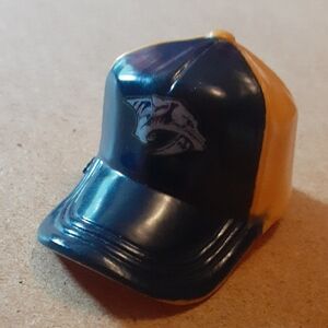 Navy and Gold Cap
